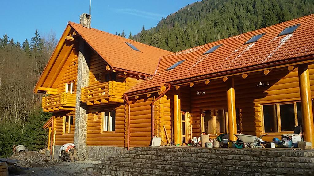Pensiunea Izbucul Tauz Ghetari Exteriör bild