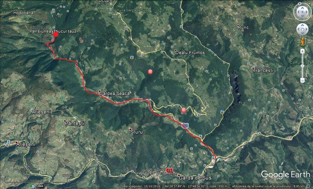 Pensiunea Izbucul Tauz Ghetari Exteriör bild